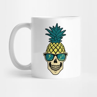 mowhawk pineapple skull Mug